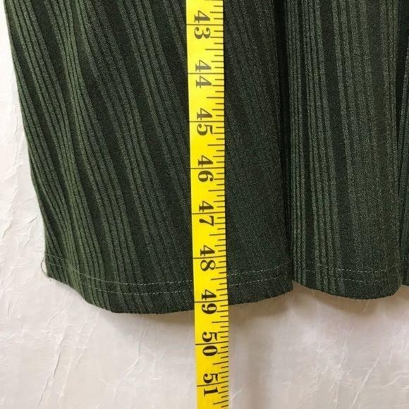 NWT Susan Betro Ribbed Knit Green Dress Size XL - Picture 4 of 11